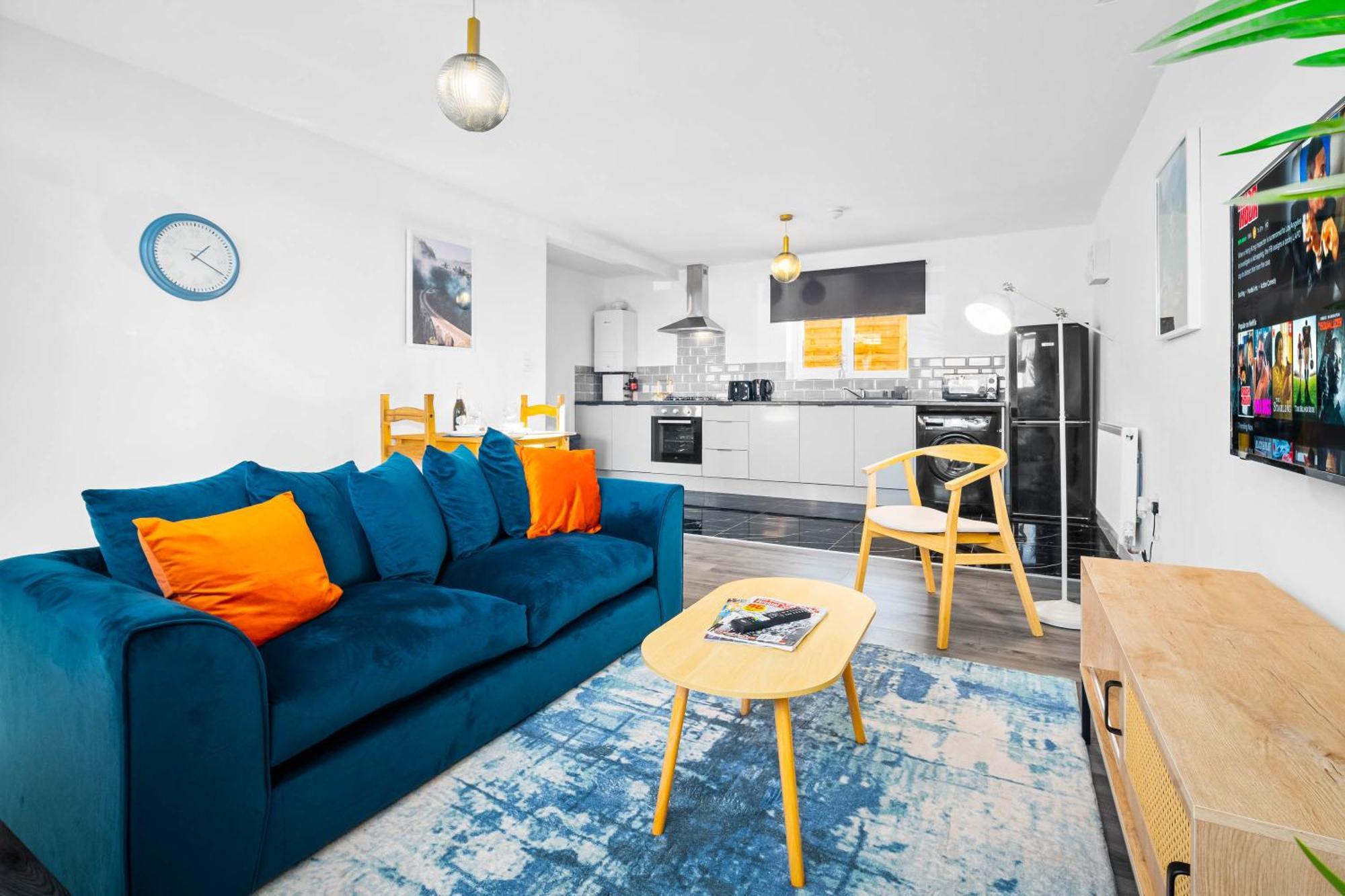 Modern Apartment - Cradley Heath - Top Rated - Netflix - Wifi - 1Mh สเมทิก ภายนอก รูปภาพ
